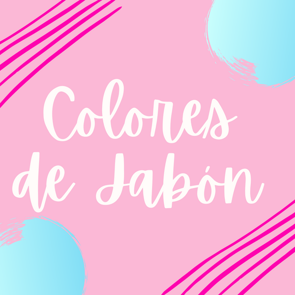 Colores de Jabon