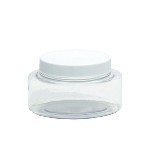 Jar Plástico 4 oz Clear (Ovalado)