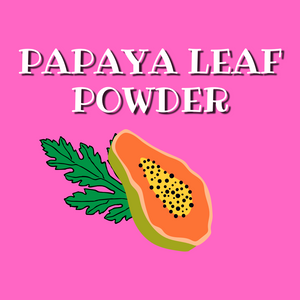 Papaya Leaf Powder (Polvo de hoja de papaya)